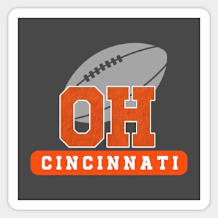 Cincinnati Football Team Sticker